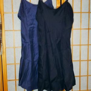 Victoria's Secret 100% silk slip set.